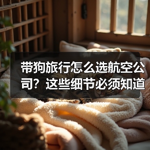 带狗旅行怎么选航空公司？这些细节必须知道！(图1)