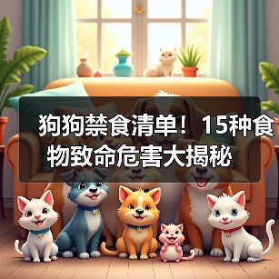 狗狗禁食清单!15种食物致命危害大揭秘(图3) 狗狗禁食清单!15种食物致命危害大揭秘(图3)
