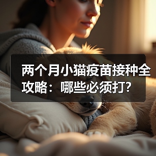 两个月小猫疫苗接种全攻略:哪些必须打?(图4) 两个月小猫疫苗接种全攻略:哪些必须打?(图4)