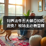 饲养法牛五大禁忌如何避免?牧场主必看管理要点(图3) 饲养法牛五大禁忌如何避免?牧场主必看管理要点(图3)