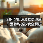 狗怀孕期怎么吃更健康?营养均衡饮食全解析(图1) 狗怀孕期怎么吃更健康?营养均衡饮食全解析(图1)
