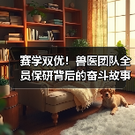 赛学双优！兽医团队全员保研背后的奋斗故事(图3)
