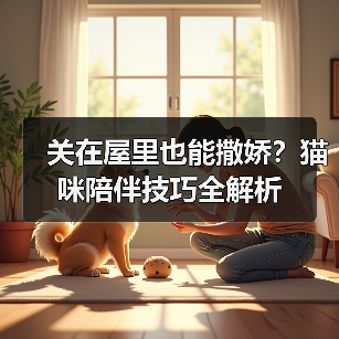 关在屋里也能撒娇?猫咪陪伴技巧全解析(图1) 关在屋里也能撒娇?猫咪陪伴技巧全解析(图1)