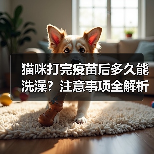 猫咪打完疫苗后多久能洗澡?注意事项全解析(图2) 猫咪打完疫苗后多久能洗澡?注意事项全解析(图2)