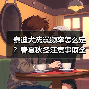 泰迪犬洗澡频率怎么定？春夏秋冬注意事项全解析(图2)