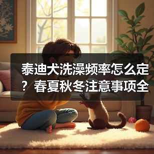 泰迪犬洗澡频率怎么定？春夏秋冬注意事项全解析(图3)