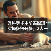 外科手术中阶实操班：实操多提升快，2人一