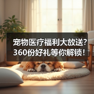 宠物医疗福利大放送?360份好礼等你解锁!(图3) 宠物医疗福利大放送?360份好礼等你解锁!(图3)