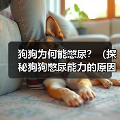 狗狗为何能憋尿？（探秘狗狗憋尿能力的原因