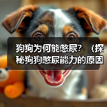 狗狗为何能憋尿?(探秘狗狗憋尿能力的原因与机制)(图4) 狗狗为何能憋尿?(探秘狗狗憋尿能力的原因与机制)(图4)