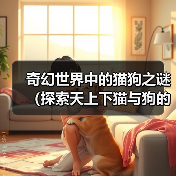 奇幻世界中的猫狗之谜（探索天上下猫与狗的