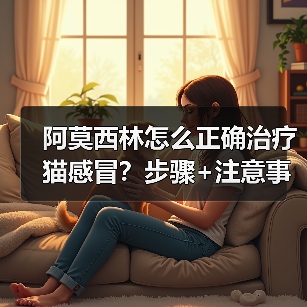 阿莫西林怎么正确治疗猫感冒？步骤+注意事