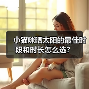 小猫咪晒太阳的最佳时段和时长怎么选？(图3)