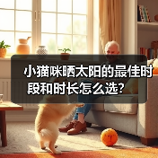 小猫咪晒太阳的最佳时段和时长怎么选？(图2)