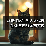 从宠物医生到人大代表:他让三四线城市实现高品质宠物医疗升级(图2) 从宠物医生到人大代表:他让三四线城市实现高品质宠物医疗升级(图2)