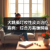 犬跳蚤叮咬性皮炎治疗案例：综合方案缓解瘙痒与感染(图2)