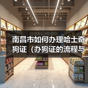 南昌市如何办理哈士奇狗证（办狗证的流程与