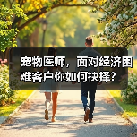 宠物医师，面对经济困难客户你如何抉择？