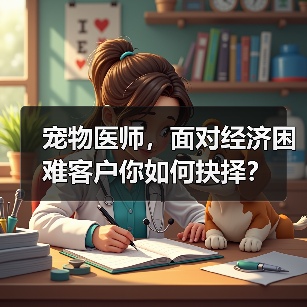 宠物医师，面对经济困难客户你如何抉择？(图4)