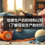 母猫生产的时间和过程（了解母猫生产的时间