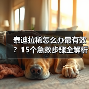 泰迪拉稀怎么办最有效?15个急救步骤全解析(图4) 泰迪拉稀怎么办最有效?15个急救步骤全解析(图4)