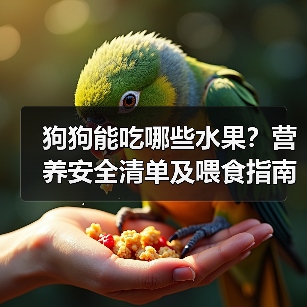 狗狗能吃哪些水果?营养安全清单及喂食指南(图3) 狗狗能吃哪些水果?营养安全清单及喂食指南(图3)