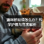 猫咪断胡须怎么办?科学护理与危害解析(图3) 猫咪断胡须怎么办?科学护理与危害解析(图3)