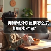 狗肠胃炎恢复期怎么安排喝水时间?(图3) 狗肠胃炎恢复期怎么安排喝水时间?(图3)