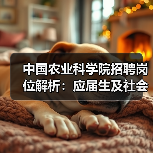 中国农业科学院招聘岗位解析:应届生及社会人才报考指南(图4) 中国农业科学院招聘岗位解析:应届生及社会人才报考指南(图4)