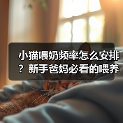 小猫喂奶频率怎么安排?新手爸妈必看的喂养技巧和注意事项(图4) 小猫喂奶频率怎么安排?新手爸妈必看的喂养技巧和注意事项(图4)