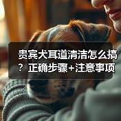贵宾犬耳道清洁怎么搞?正确步骤+注意事项全解析(图1) 贵宾犬耳道清洁怎么搞?正确步骤+注意事项全解析(图1)