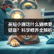 英短小猫吃什么猫粮更健康?科学喂养全解析(图4) 英短小猫吃什么猫粮更健康?科学喂养全解析(图4)