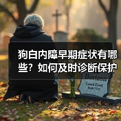 狗白内障早期症状有哪些?如何及时诊断保护视力?(图3) 狗白内障早期症状有哪些?如何及时诊断保护视力?(图3)