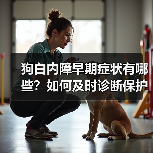 狗白内障早期症状有哪些?如何及时诊断保护视力?(图1) 狗白内障早期症状有哪些?如何及时诊断保护视力?(图1)