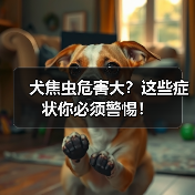 犬焦虫危害大?这些症状你必须警惕!(图2) 犬焦虫危害大?这些症状你必须警惕!(图2)