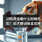 训狗黄金期什么时候开始？幼犬期训练全攻略(图1)