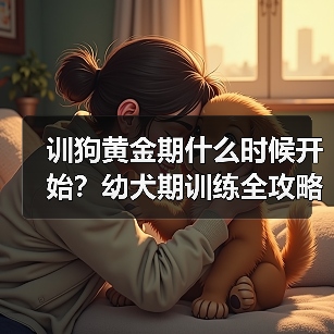 训狗黄金期什么时候开始？幼犬期训练全攻略(图3)