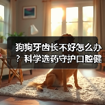 狗狗牙齿长不好怎么办?科学选药守护口腔健康(图1) 狗狗牙齿长不好怎么办?科学选药守护口腔健康(图1)