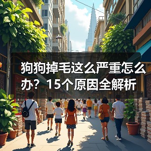 狗狗掉毛这么严重怎么办?15个原因全解析(图4) 狗狗掉毛这么严重怎么办?15个原因全解析(图4)