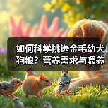 如何科学挑选金毛幼犬狗粮?营养需求与喂养指南全解析(图2) 如何科学挑选金毛幼犬狗粮?营养需求与喂养指南全解析(图2)