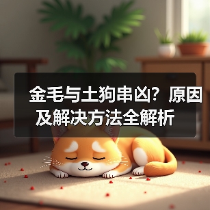 金毛与土狗串凶？原因及解决方法全解析(图1)