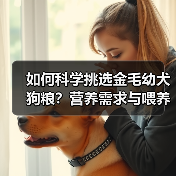 如何科学挑选金毛幼犬狗粮?营养需求与喂养指南全解析(图3) 如何科学挑选金毛幼犬狗粮?营养需求与喂养指南全解析(图3)