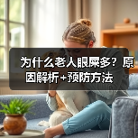 为什么老人眼屎多?原因解析+预防方法(图3) 为什么老人眼屎多?原因解析+预防方法(图3)