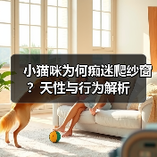小猫咪为何痴迷爬纱窗？天性与行为解析(图3)