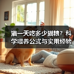 猫一天吃多少猫粮?科学喂养公式与实用经验全解析(图3) 猫一天吃多少猫粮?科学喂养公式与实用经验全解析(图3)