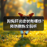 狗狗肝炎症状有哪些?预防措施全解析(图2) 狗狗肝炎症状有哪些?预防措施全解析(图2)