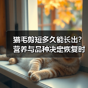 猫毛剪短多久能长出?营养与品种决定恢复时间(图2) 猫毛剪短多久能长出?营养与品种决定恢复时间(图2)