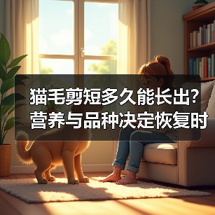 猫毛剪短多久能长出?营养与品种决定恢复时间(图4) 猫毛剪短多久能长出?营养与品种决定恢复时间(图4)