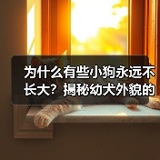 为什么有些小狗永远不长大？揭秘幼犬外貌的