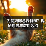 为何猫咪总爱爬树？揭秘原因与应对妙招